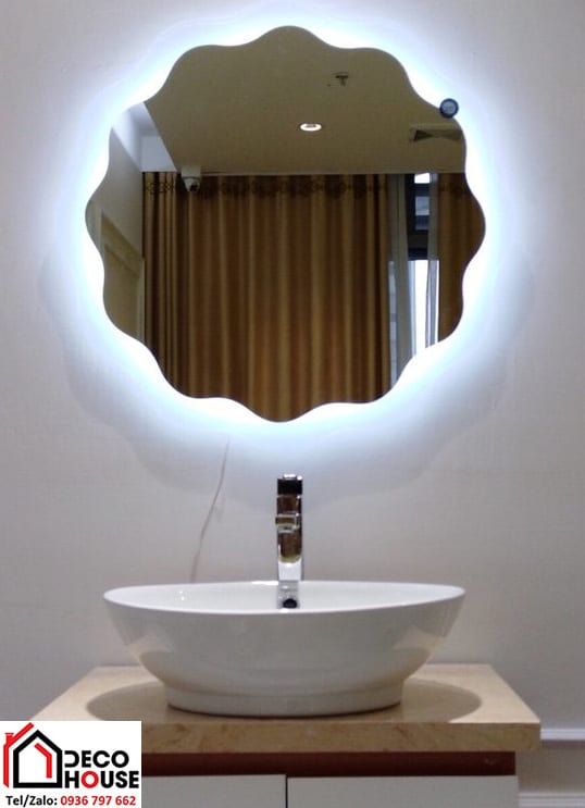 Gương có đèn led nhà tắm