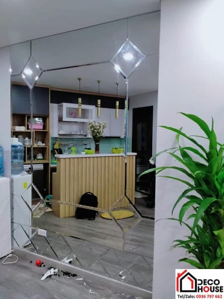 Gương kính trang trí Hoàng Mai
