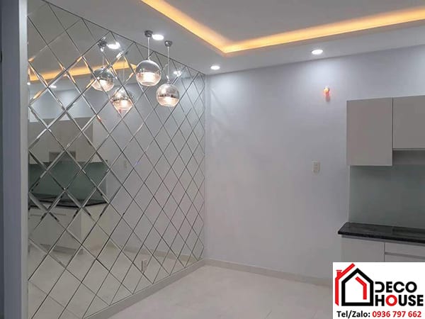 Gương trang trí ốp tường Hoàng Mai
