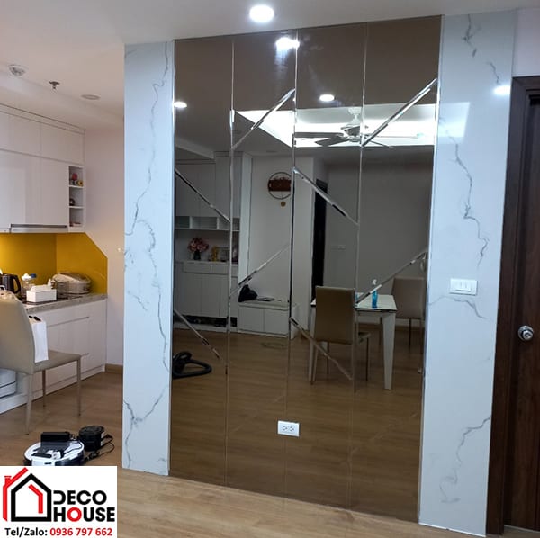 Cung cấp gương dán tường, gương trang trí tại Đống Đa giá rẻ